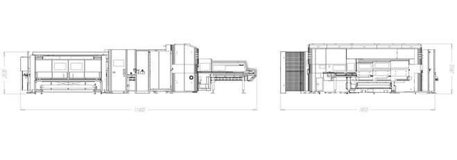 RMP 3015 Belader & Entlader - Technische Zeichnung