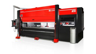 AMADA HG-2204ATC bending machine with automatic tool changer
