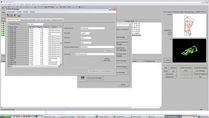Образец окна программы Material Manager, предназначенной для управления, организации и хранения данных о материалах, занесенных в базу AP100