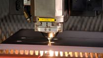 Lasermachine cutting process