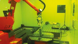 Fibre laser welding robot cell FLW-4000 III