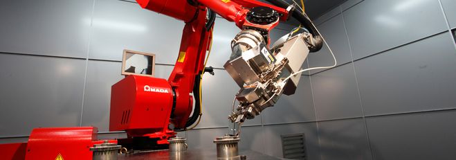 Fibre laser welding robot FLW-4000 III